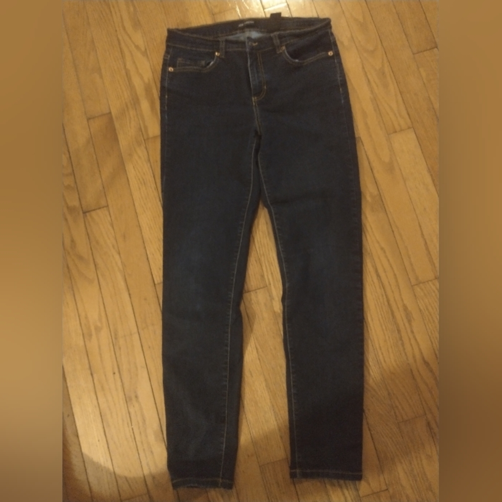 Dark blue jeans